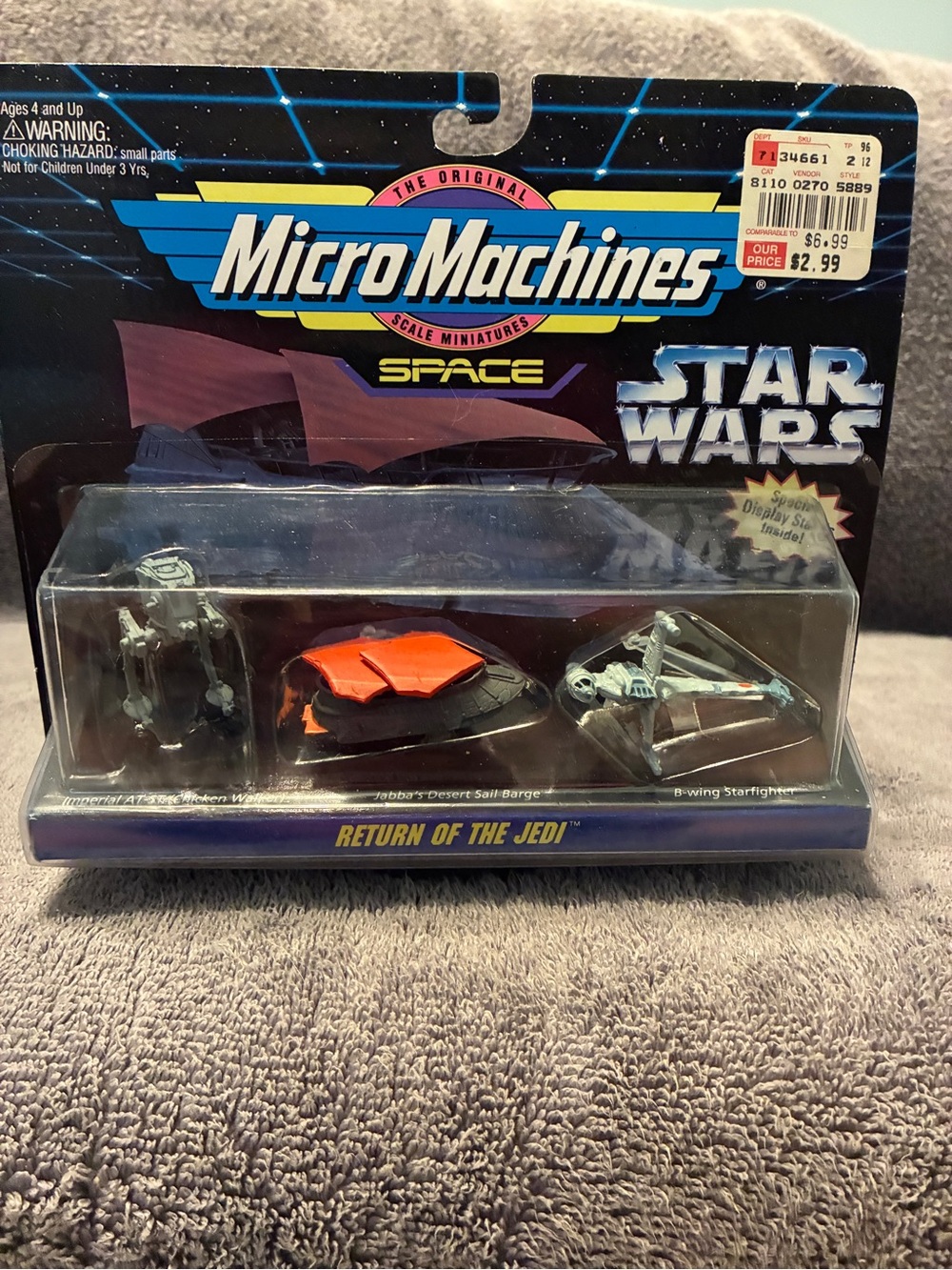VTG 1993 Galoob Micro Machines: Star Wars (65860) Collection Set #1 Millenium